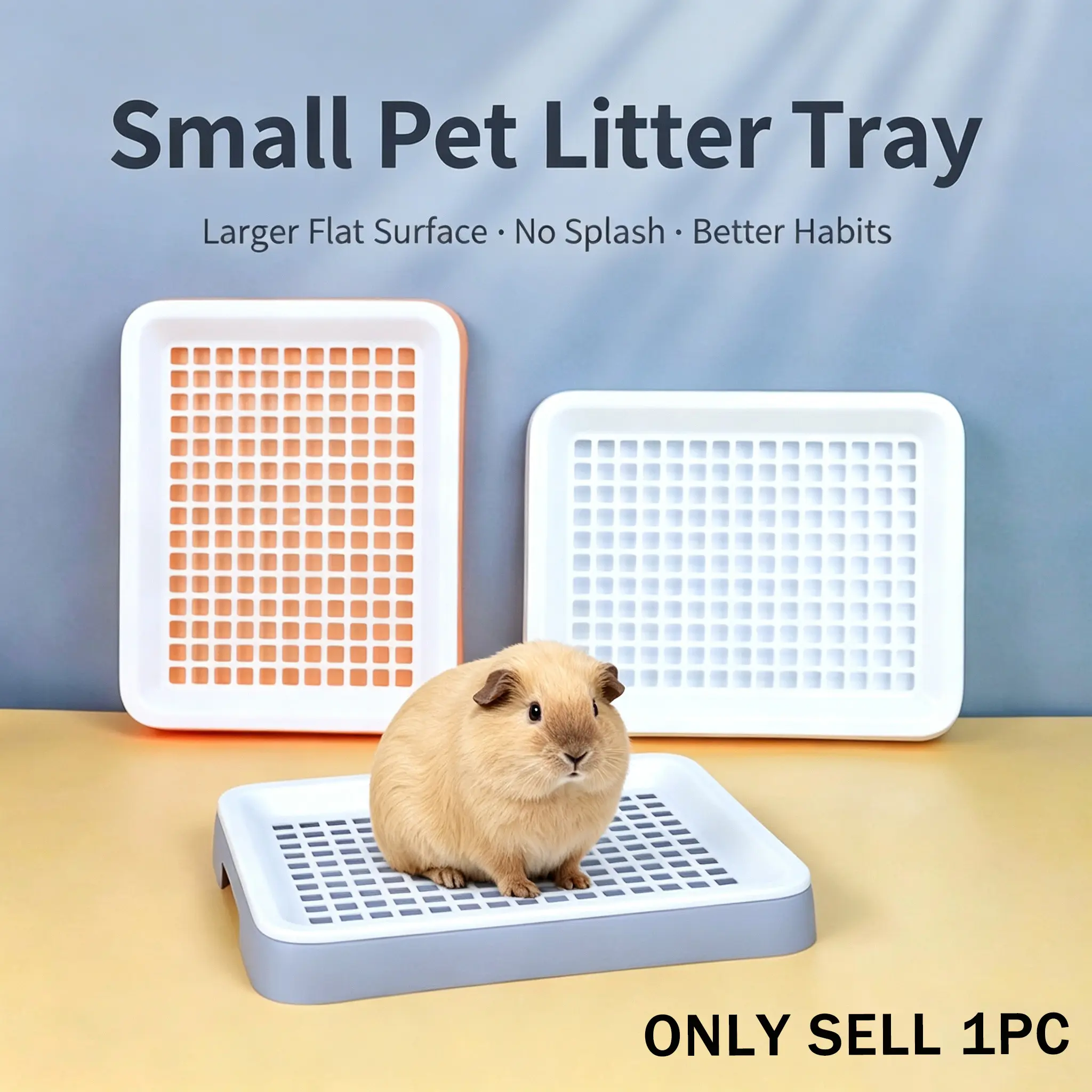 Small Rabbit Toilet for Ferrets, Mini Hamster Urinal, Large Dutch Pig Litter Box, Small Pet Supplies, Essential Animal Care Accessories