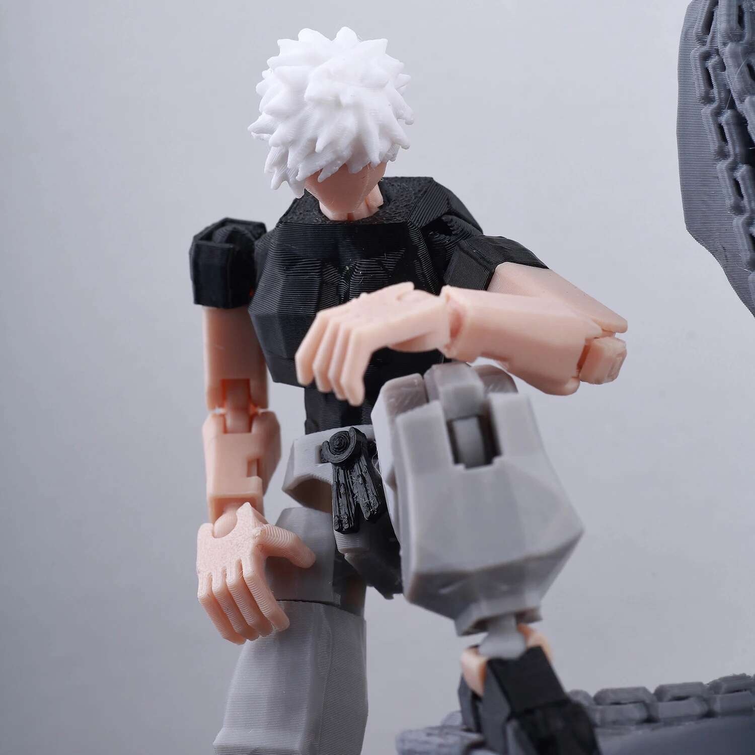 9L3D Printed Jujutsu Kaisen 3D Mini Figures, Satoru Gojo & Geto Suguru Action Model, Anime PVC Collectible Statue, Gift for Fans 9L3D Printed Jujutsu Kaisen 3D Mini Figures, Satoru Gojo & Geto Suguru Action Model, Anime PVC Collectible Statue, Gift for Fans