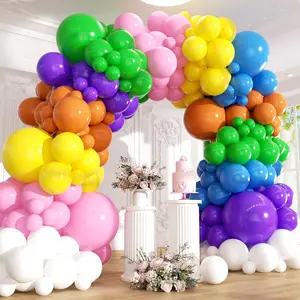 426 count Rainbow Balloon Arch Kit - 7  Colors Balloon Garland Kit for Birthday Party   Shower Wedding Anniversary Christmas Pride Rainbow Colorful Supplies Party Decorations