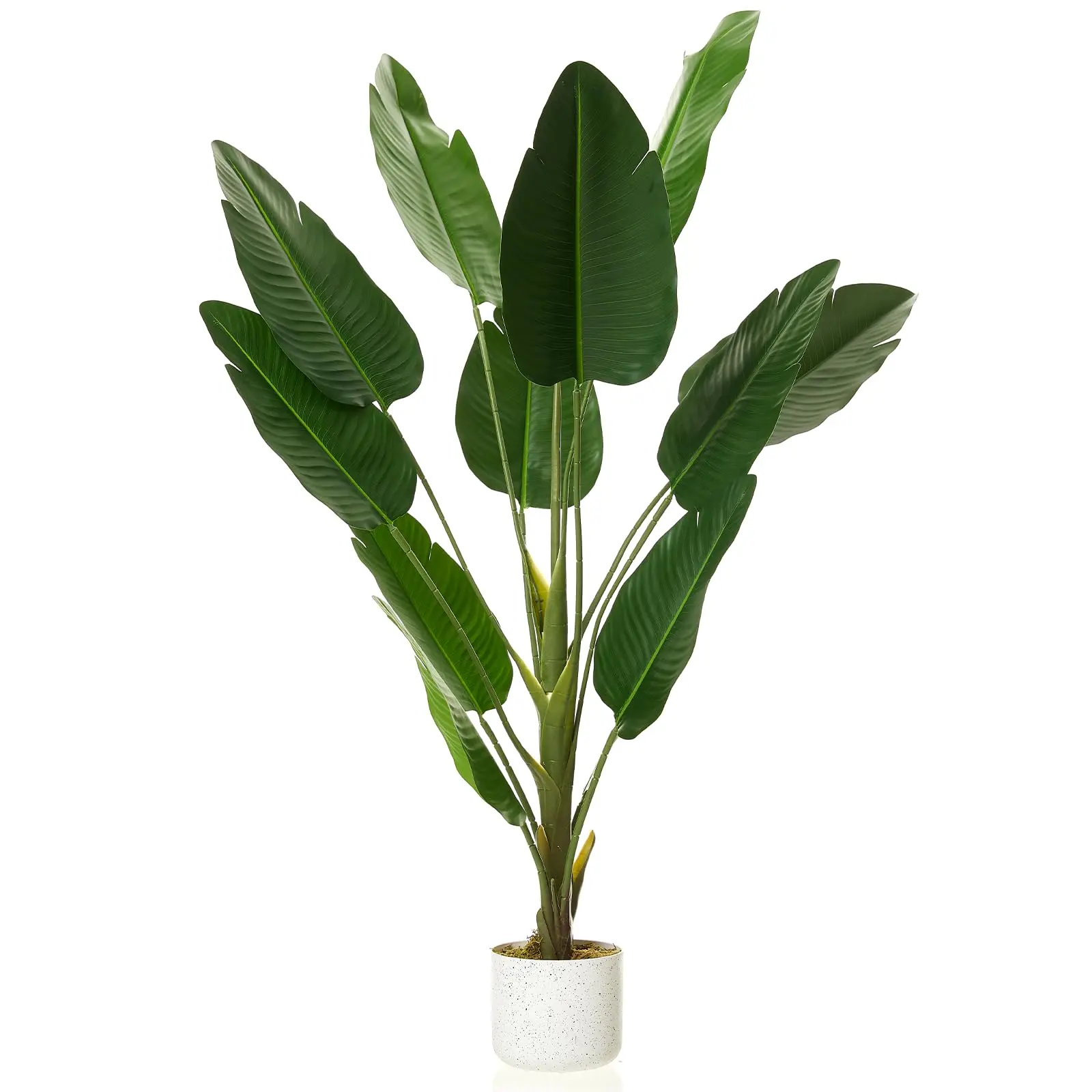 Garvee Artificial Potted Plant,120 cm, realistic indoor artificial plant, artificial plants for living room, bedroom, garden, balcony, gift