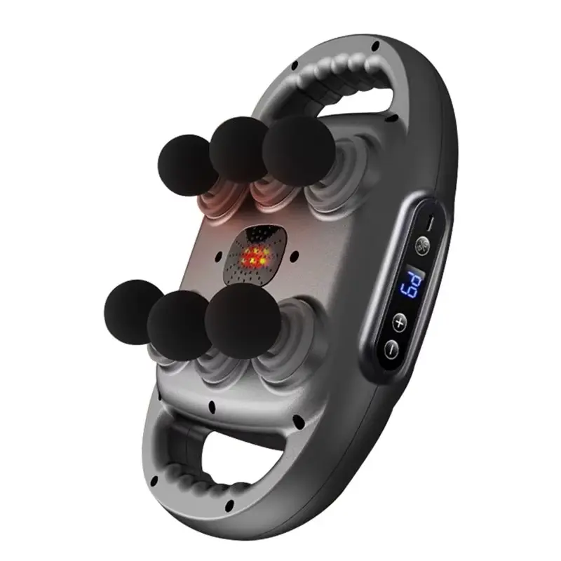 6-Head Deep Tissue Massage Gun – Muscle Massager, Fascia Reliever, Full-Body Muscle Relief, Everyday Comfort, Easy to Use