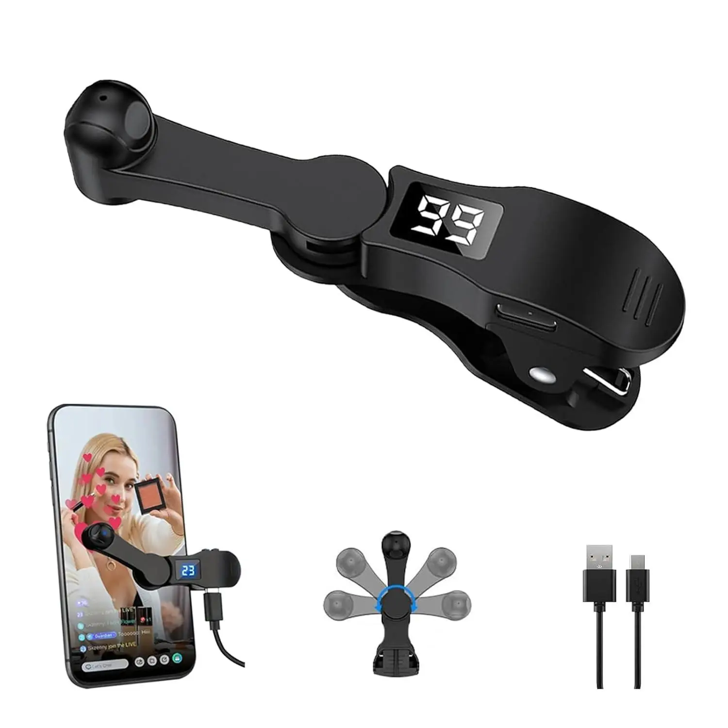 Automatic Screen Clicker for Gaming and Automation Tasks, Efficient Touchscreen Device for Smartphones and Games, Ideal for Game Enthusiasts