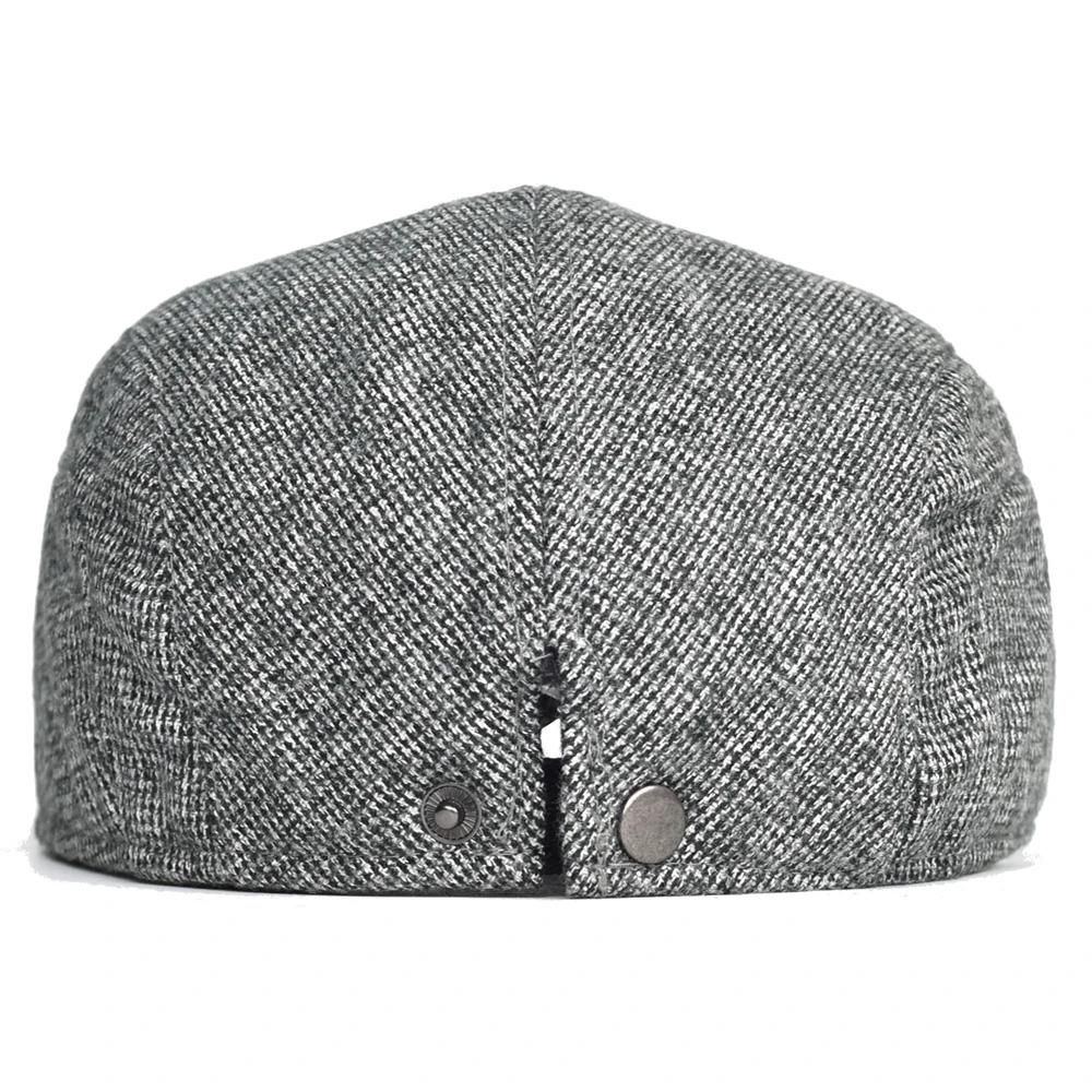 Autumn Winter Thick Warm Newsboy Caps Men Women Soft Beret Hat Casual Fashion Detective Hats Retro Driver Flat Caps