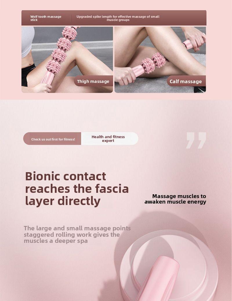 Yoga massage stick, muscle relaxer, muscle relaxation roller, calf relaxer, yoga stretcher, fitness leg fascia stick