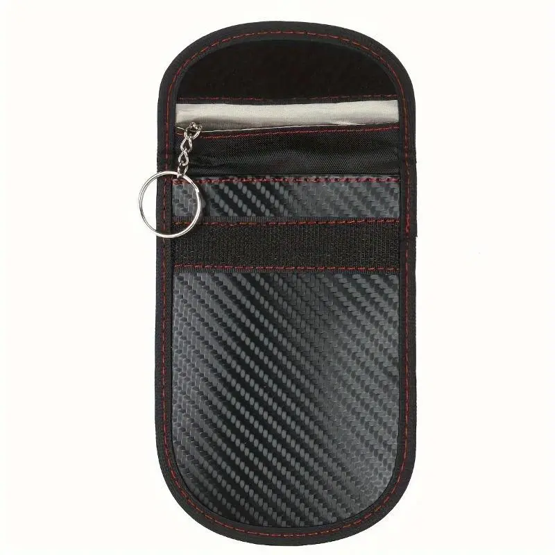 Premium Car Key Signal Protector - Advanced Faraday Cage RFID Blocking Bag - Universal Fit for Car Accessories, Ensuring Ultimate Security & Privacy in a Portable Design