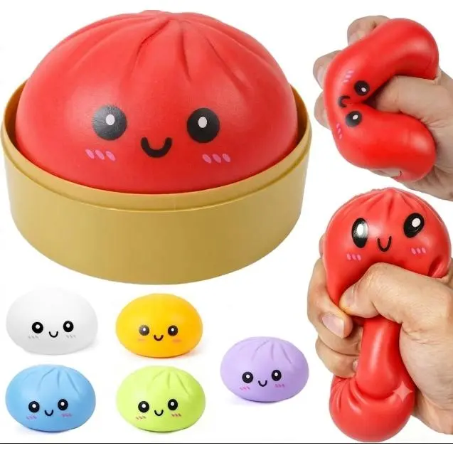 Dumplings Squishy Mystery Dumplings Squishy Stress Balls Fidget Sensory Toy Soft Squeeze Decompression Dough