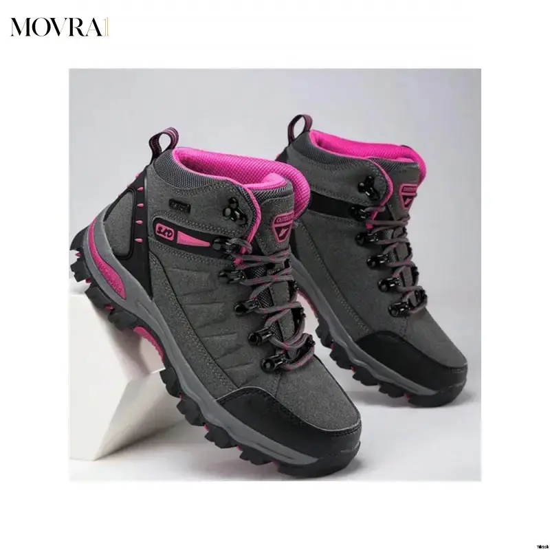 MOVRA1 Mujeres Para Trabajo De Botas Boots Ankle Anti-Work Shoes Safety Women's 2023 Boots Hiking Waterproof Women's Boots Women's
