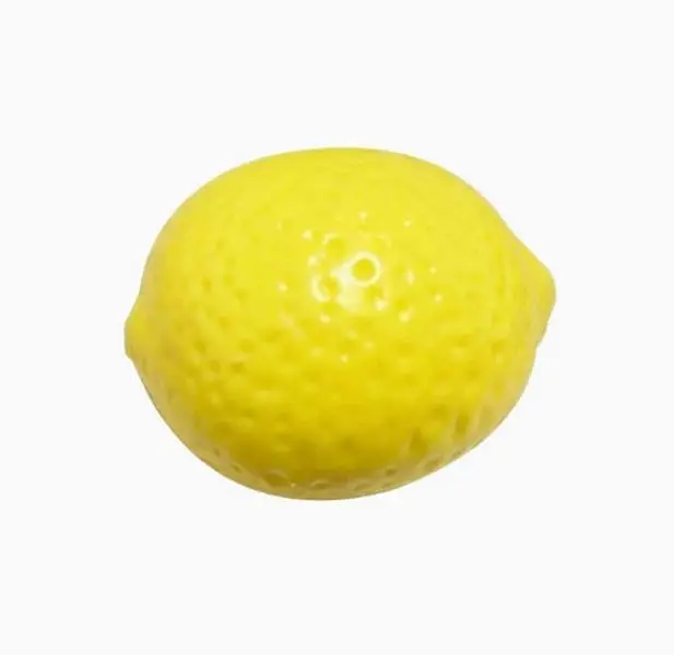 Realistic Artificial Lemon Ornament, Soft-Textured Fruit Desktop Decor, Aesthetic Table Decoration for Home