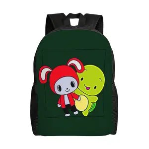 JJ Mikey Maizen Minimalist Streamlined Single-Layer Backpack - Lightweight backpack with ample space, suitable for travel, gym workouts, and commuting - Stylish and minimalist.