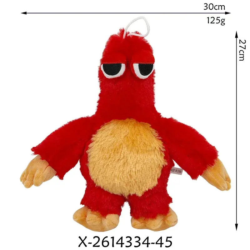 2026-Style Giblet Chum Chompkins Horror Game Plush Doll, Cute Anime & Manga Peripherals Toy, Birthday Christmas Gift, 5Pcs
