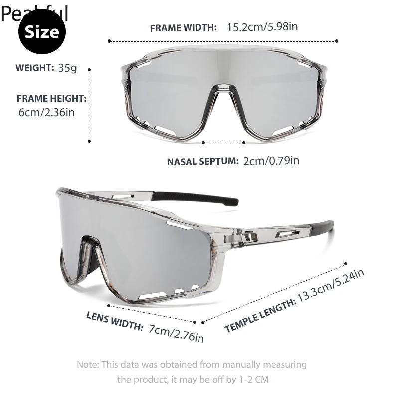 Cycling Sunglasses Photochromic Glasses for Men Sun Mountain Bike Road Bicycle Eyewear Cycle Goggles Sports UV400 MTB