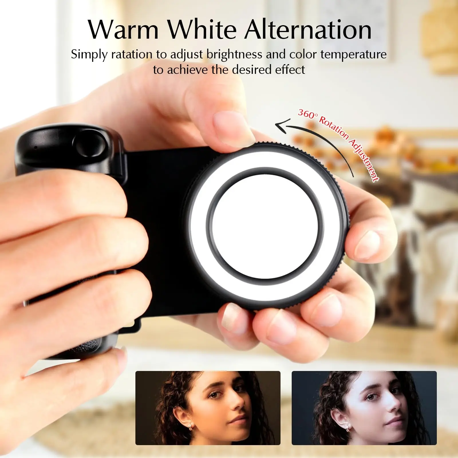Magsafe Bluetooth-compatible Shutter Phone Hand Grip, Camera Handle Grip, Selfie Stabilizer, Selfie Handle for iPhone Vlog