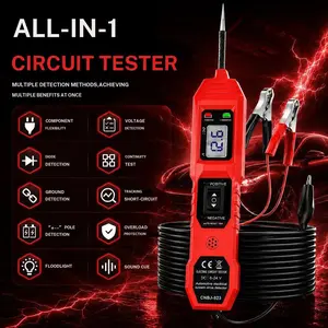 Cnbj-823 Digital Automotive Circuit Tester, 3.5v-36v Power Probe, LCD Voltage Display, Continuity & Polarity Testing, Auto Repair Tool