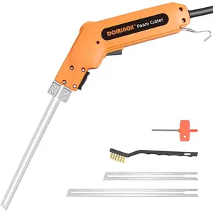 Foam Cutter, Foam Cutting Tool Kit, Heavy-duty Case Styrofoam Cutter for Cutting Foam Board Insulation, EPP, EPS, XPS, EVA, EPE, PU, KT Board, Sponge, Nylon