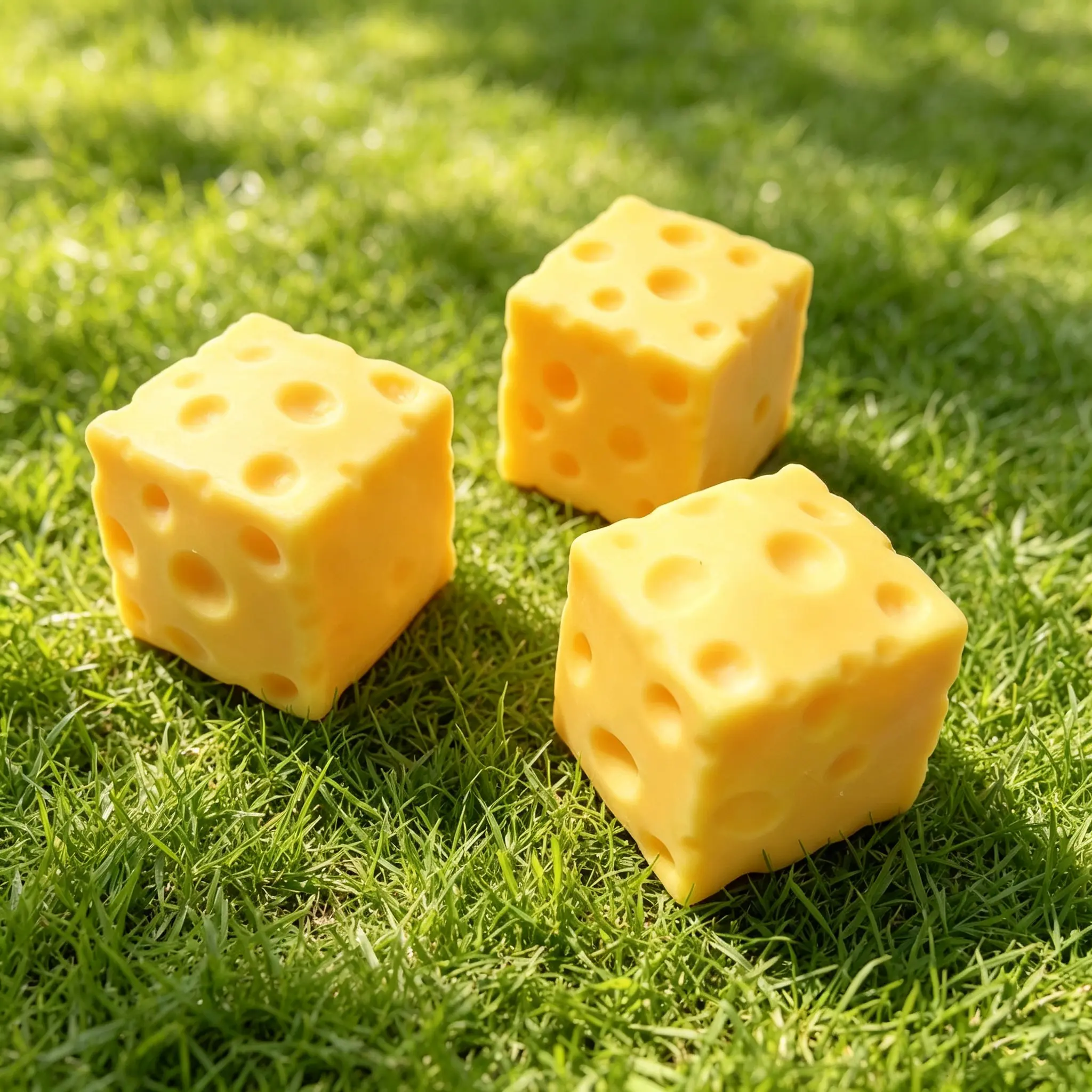 3pcs Squishy Square Cheese Squeeze Toys Slow Rebound Push Stress Relief Sensory Toy Soft Butter Cheese Fidget Toy Cute Squishies Christmas Present