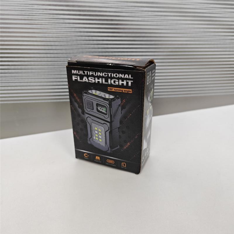 Magnetic LED Work Light, 1 Box Portable Outdoor Lighting Flashlight, Strong Light Charging Flashlight, Mini Long Beam Work Light, Super Bright Light for Car Repair & Outdoor