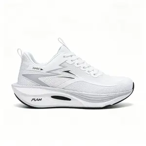 2026 Latest Breathable Men's Running Shoes, Lightweight Shock-Absorbing Soft Sole Sports Shoes, Trendy Shoes