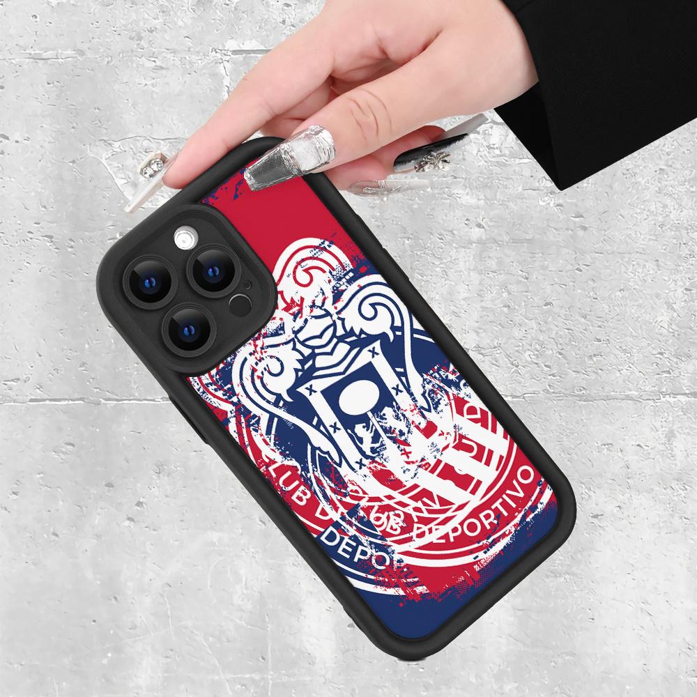 Mexican-Style Club Badge Art iphone Case.Camera Protection, Shock Resistance, And a Non-Slip Matte End. This Lightweight Luxury Design Features UV Printing And Is Compatible with iPhone 17 E Air Pro ProMax iPhone16 15 14 Plus 13 12 Mini 11 X XS XR