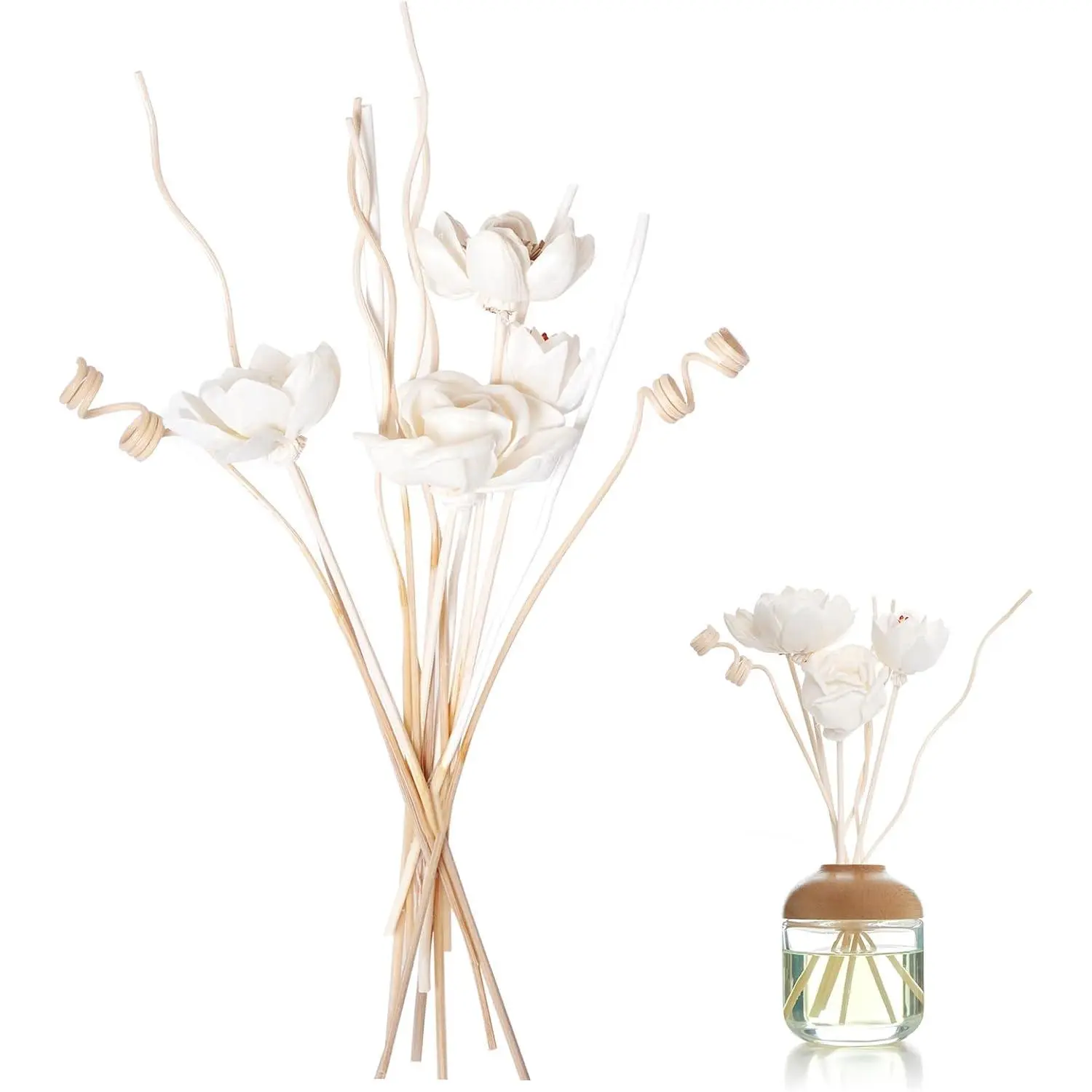 14 count Reed Diffuser Sticks , Reed Diffuser, Reed Diffuser Flower for  Bedroom Decor