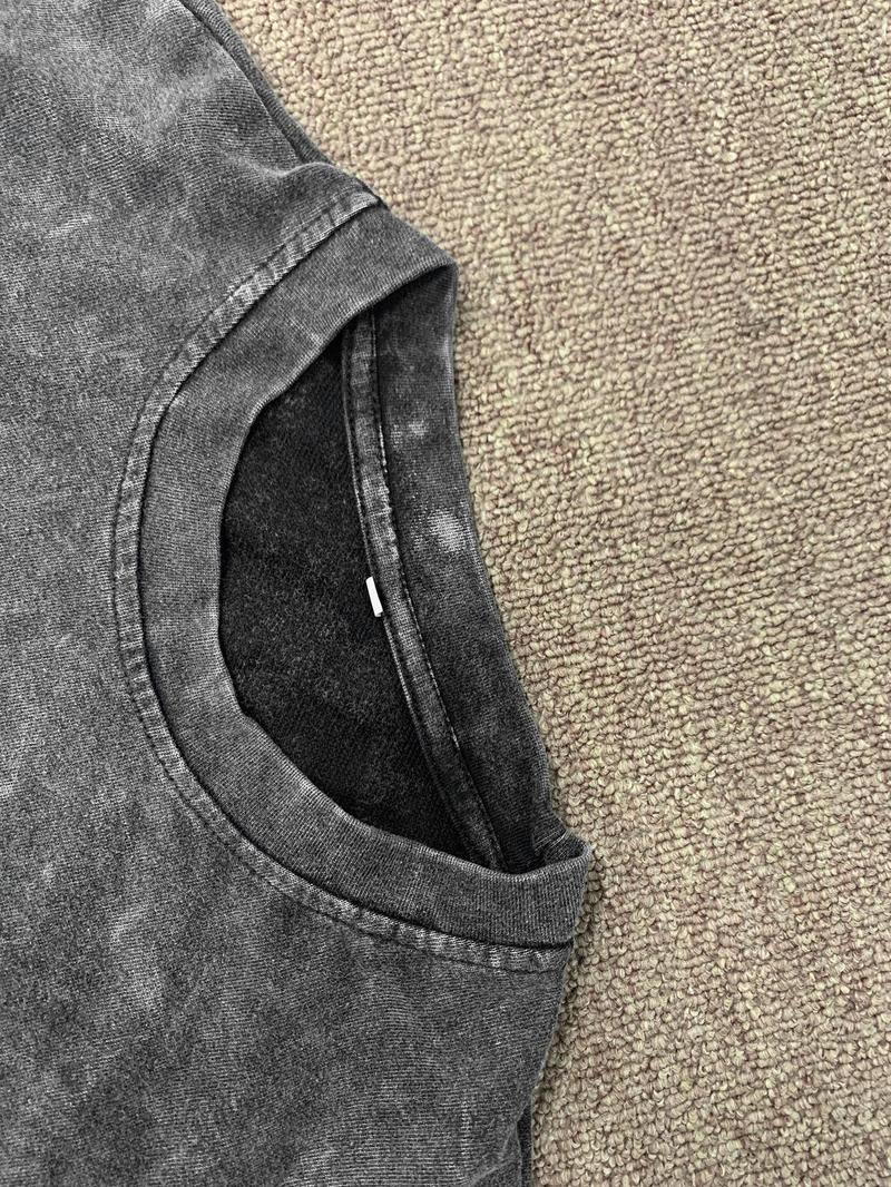 Men's Angel Print Round Neck Tank Top, Casual Fashion Sleeveless Top for Summer, Men's Clothes for Daily Wear, Socks