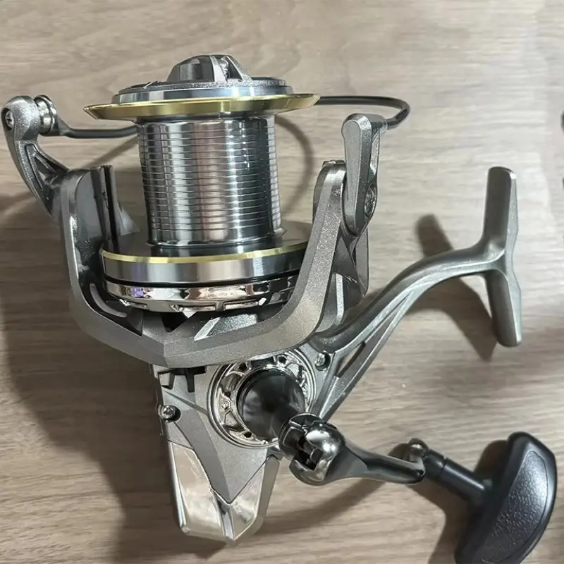 CHUIXIAN 8000-14000 Carp Reel, Saltwater Ready Reel, Freshwater Fishing Spinning Reel, Metal Sea Fishing Reel for Large Fish, Durable Design, Fishing Equipment