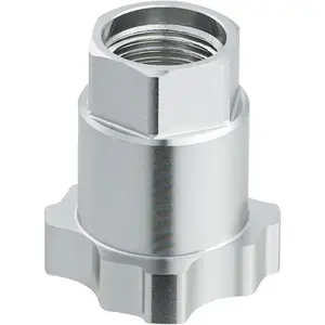 System   Adapter F16*1.5, 16 mm Female, 1.5 mm Thread, Compatible with  D1 LVLP, Harbor Freight Central Pneumatic HVLP Gravity Feed Air  , AEROPRO R500, Iwata