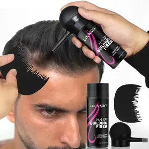 3pcs Hair Fiber Powder Set with Spray Nozzle, Hair Color Filler Kit, Root Touch-Up Powder, Volumizing Mist for Thinning Hair