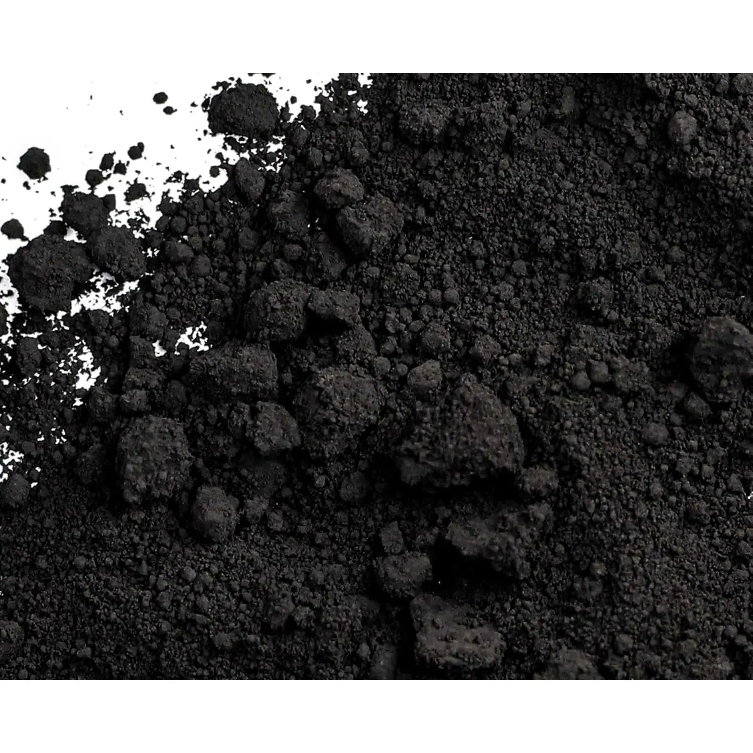 Matte Black Iron Oxide Powder - 2.5Lbs/1.13kg - Black Concrete Pigment, Cement dye, Grout Colorant & Stain for Cement, Stucco, Mortar, Wood, Epoxy Flooring