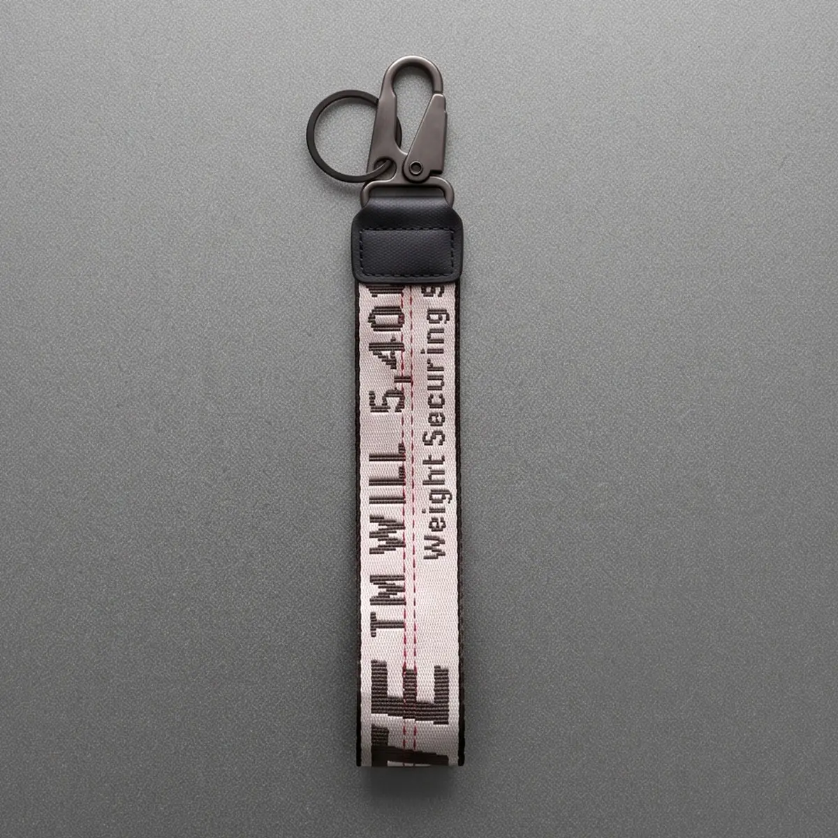 Fashionable Car Key Chain, Fabric Wrist Strap Keychain with Key Ring, Wristlet for Car Keys, Wallets and Bags