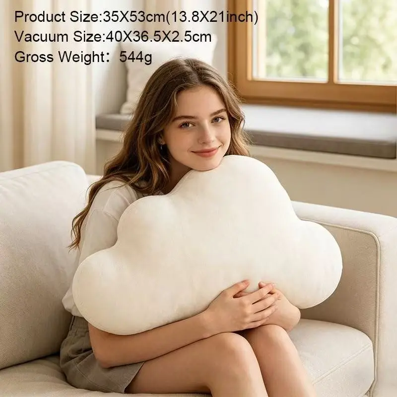 Multi-Use Cloud Pillow, Car Neck Pillow, Travel Neck Cushion, Neck Rest Cushion, Nap Pillow, Stuffed Toy, Office Lumbar Support, 1 Piece, Comfortable and Versatile
