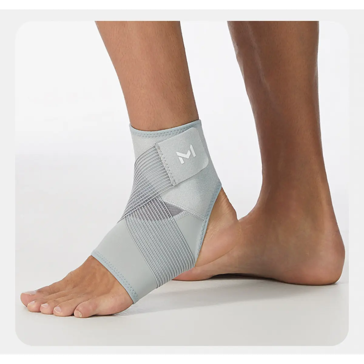 Breathable Supportive Ankle Brace - Lightweight Compression Stabilizer for Basketball, Football, Sports Injury Prevention & Professional Protective Guard