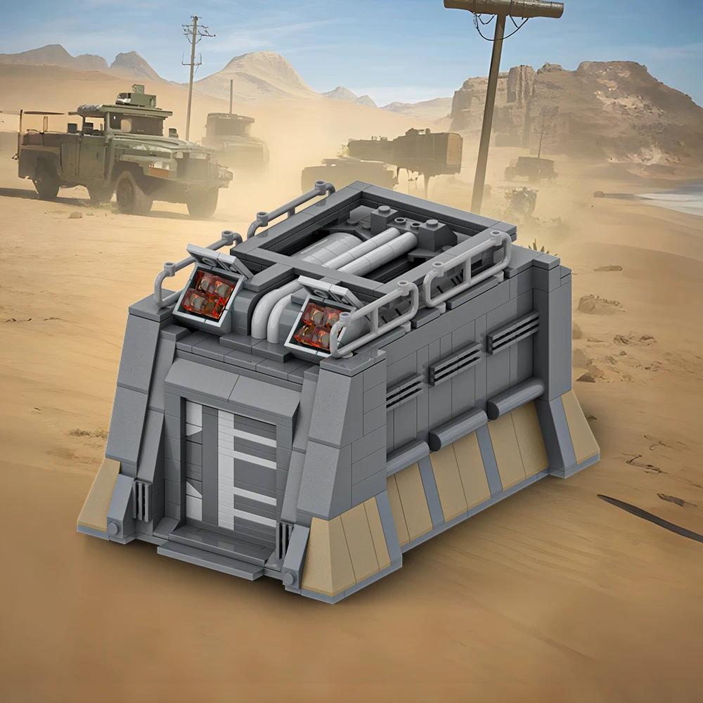 Gobricks MOC Helldivers 2 Super Destroyer Bricks Model EX Emancipator Exosuit Building Blocks Pelican-1 Shuttle DIY Assemble Toy