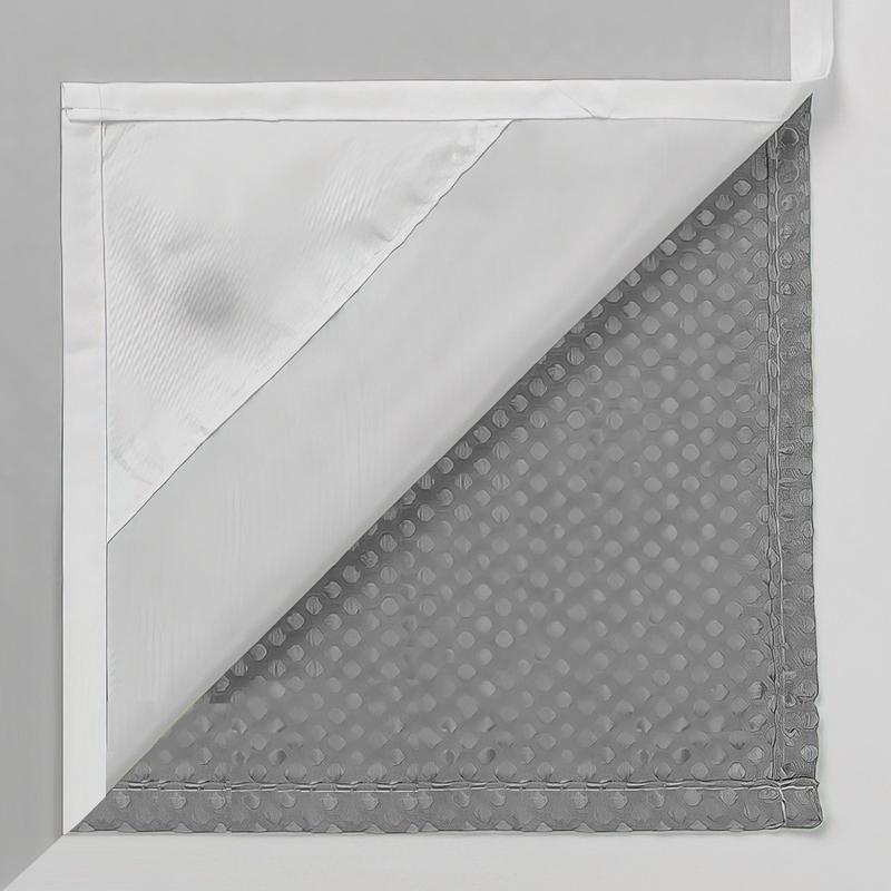 Waffle-Pattern Shower Curtain, Modern Waterproof Bathroom Curtain, Bathroom Accessory for Home, Hotel, Salon & Dormitory Decor #TOP PICKS