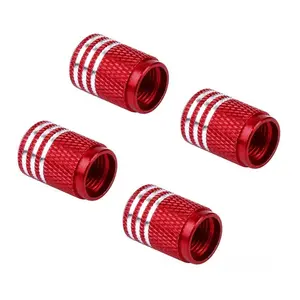 Dustproof & Leak-Proof Tire Valve Cap, Universal Solid Color Pressure Protection Cover, 1.6cm Fashion Decorative Auto Valve Cap, Tire Maintenance & Repair Accessory for Car Parts