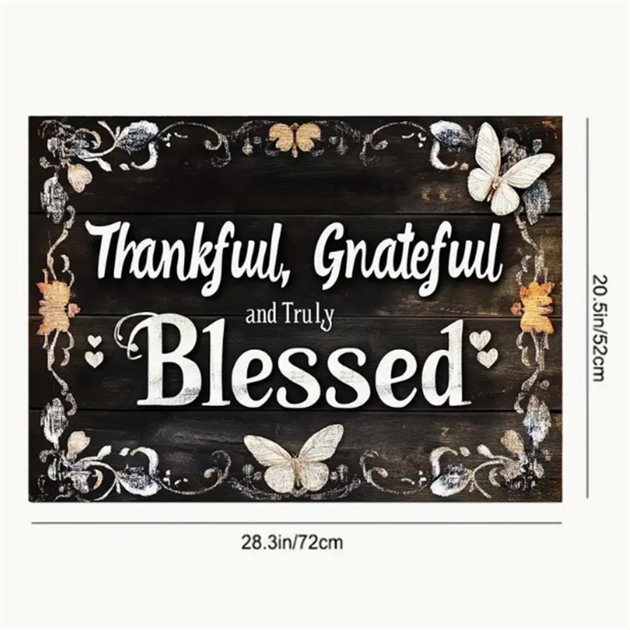 Thankful Themed Pattern Gas Stove Cooktop Panel Protector Cover, 1 Count Heat & Scratch Resistant Stove Top Protector, Multipurpose Cooktop Cover for Flat Top Oven, for Kitchen Stove Plate