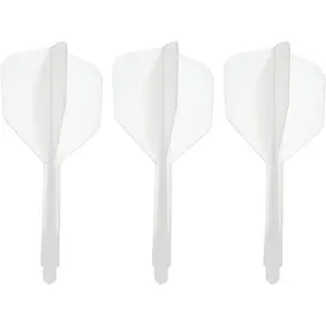 Integrated Dart Shaft & Flights, Pack Lightweight Plastic Dart Flight Set