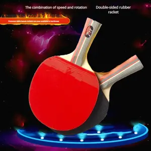 Table Tennis Set Includes 3 Balls and 2 Paddles, Ideal for Beginners and Enthusiasts, Comes with Paddle Bag