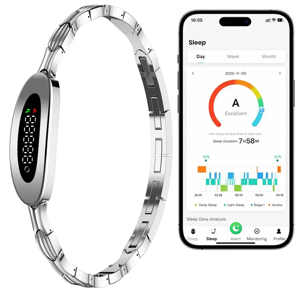 Health Activity Fitness Tracker  for Men,Heart Rate / Blood Oxygen / Sleep Monitor, Smart Bracelet Ultra-weight Wearable,Free APP, IP68 Waterproof, Multiple Sports Modes Compatible for Android and IOS Phones