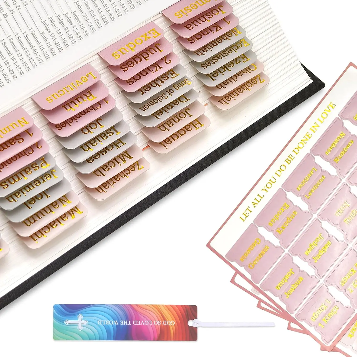 Tabs for Women and Men 75 Tabs, Embossed Matte Catholic  Tabs+Bookmark, Tabs for ,   Tabs, Tabs for Study ,  Index Tabs, Study Supplies