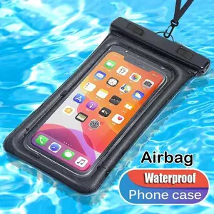 Floating Waterproof Swimming Bag Phone Case & Strap For iPhone 11 12 13 14 15 Pro Max Samsung S23 S22 Xiaomi Huawei Cover