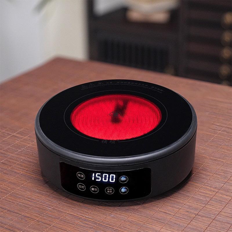 Household Multifunctional Electric Tea Maker Silent Electric Ceramic Tea Stove Mini Portable Brewer for Home & Office