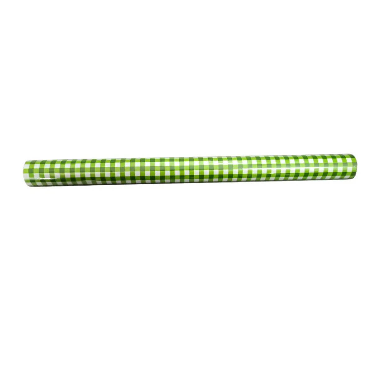 Green White Gingham Wrapping Paper Roll, Classic Checked Gift Wrapping Paper for Birthday Holiday Party, Decorative Paper for Gift Packing DIY Craft