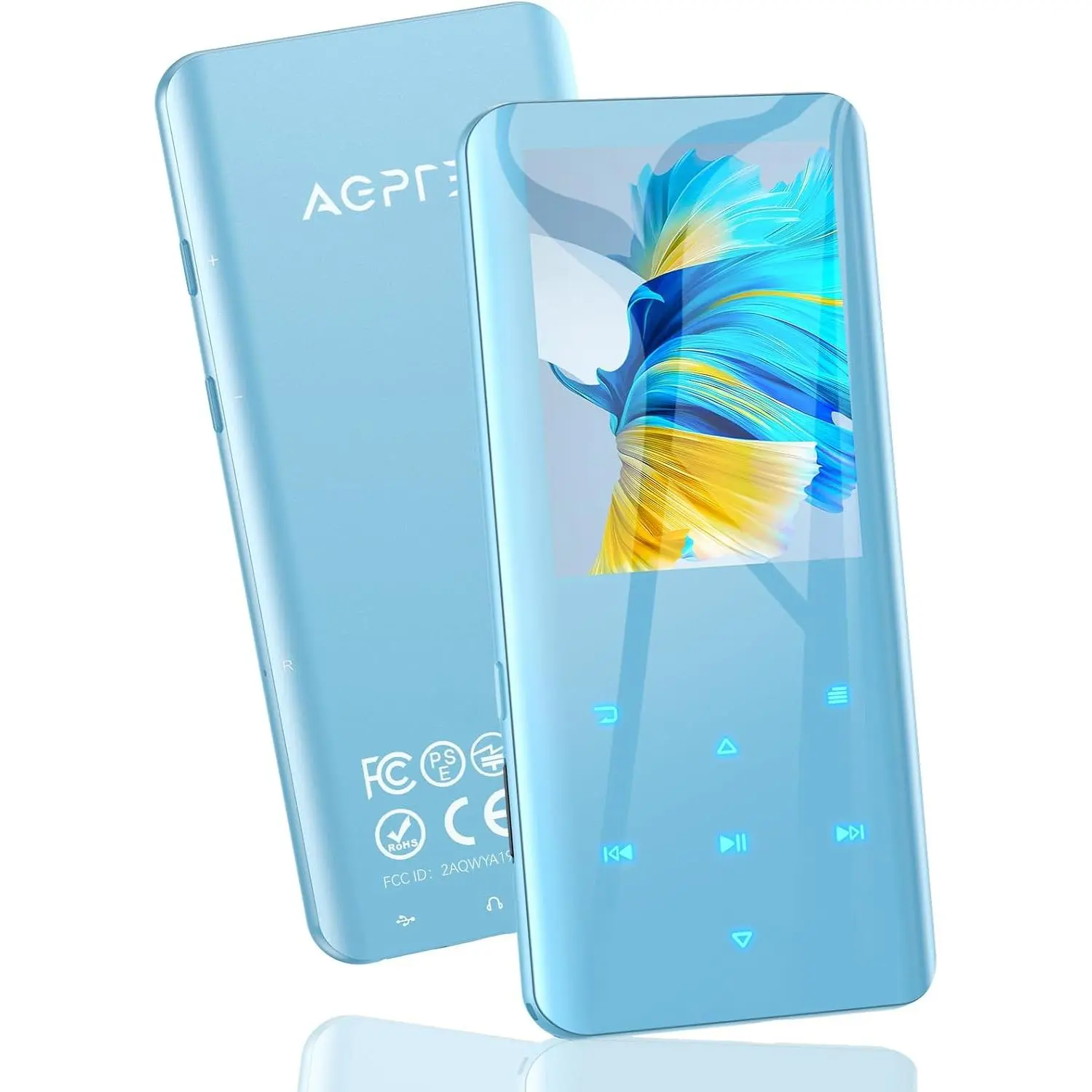 64GB MP3 Player with , A19 2.4" Curved Screen  Player