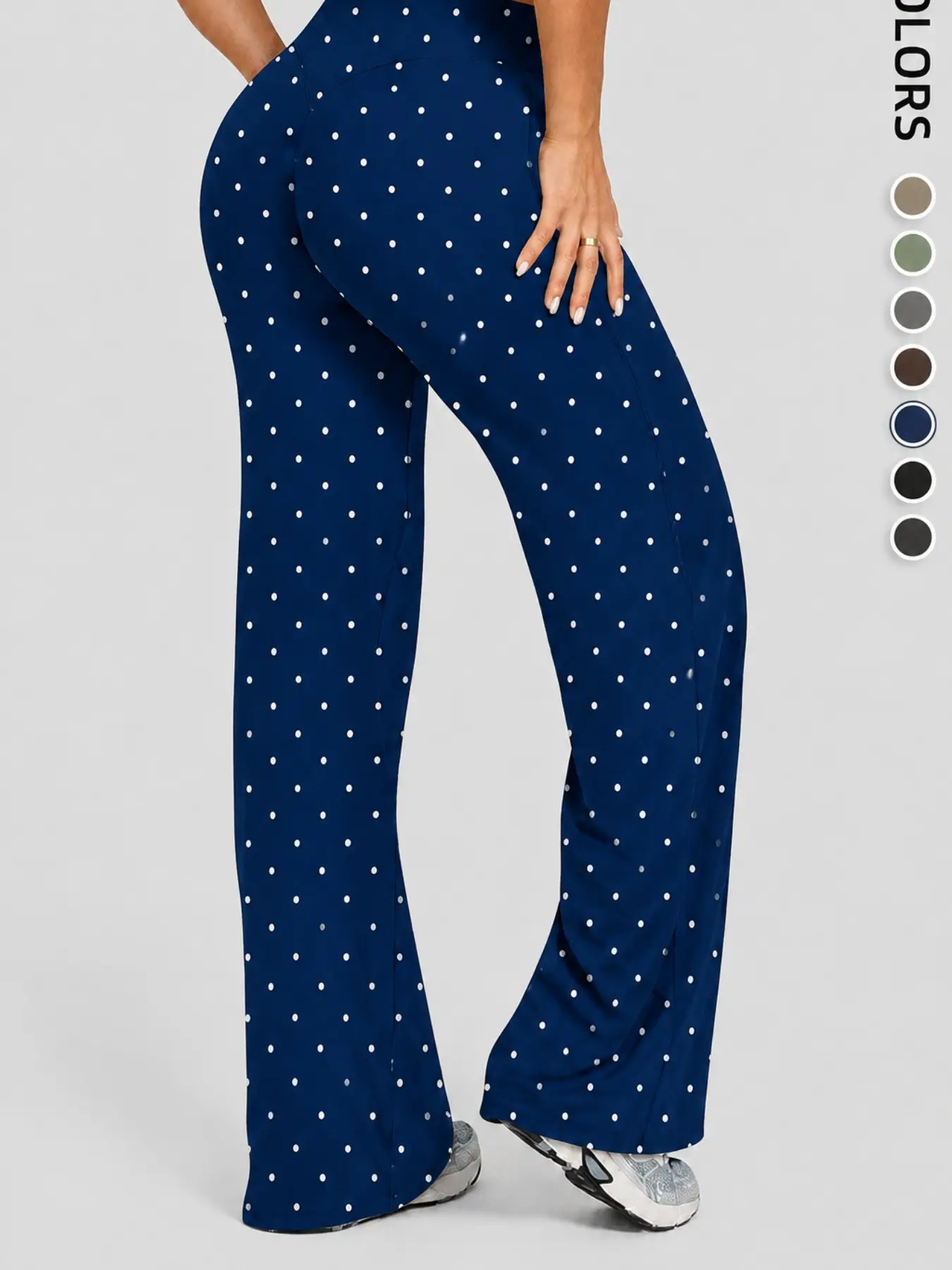 Women's Casual Wide Leg Lightweight Sport Pants, Perfect for Spring Summer, Comfortable Fashion Design, Ideal for Daily Wear, High Waist, Loose Fit