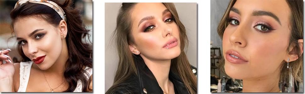 9Pcs 16G Stainless Steel Cartilage Earring Set Saturn, Moon & Flower Piercing Jewelry | Helix, Tragus, Conch & Daith Studs | Hypoallergenic Ear Curation Kit