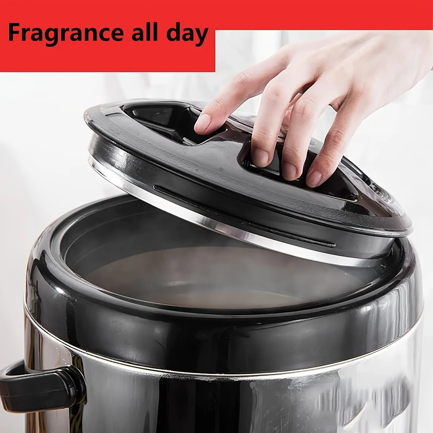 1.59/2.11/2.64gal Stainless Steelcold Water Bucket with Handle, Foldable Large Capacity Commercial Beverage Warmer and Ice Cube Adder for Party Storage Juice