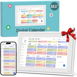 Digital Calendar, 10.1 Inch  Digital Wall Planners for Family Schedules, Touchscreen Interactive Chore Chart Display,  Family Organizer, Meal Planner,  Gifts for Women Men