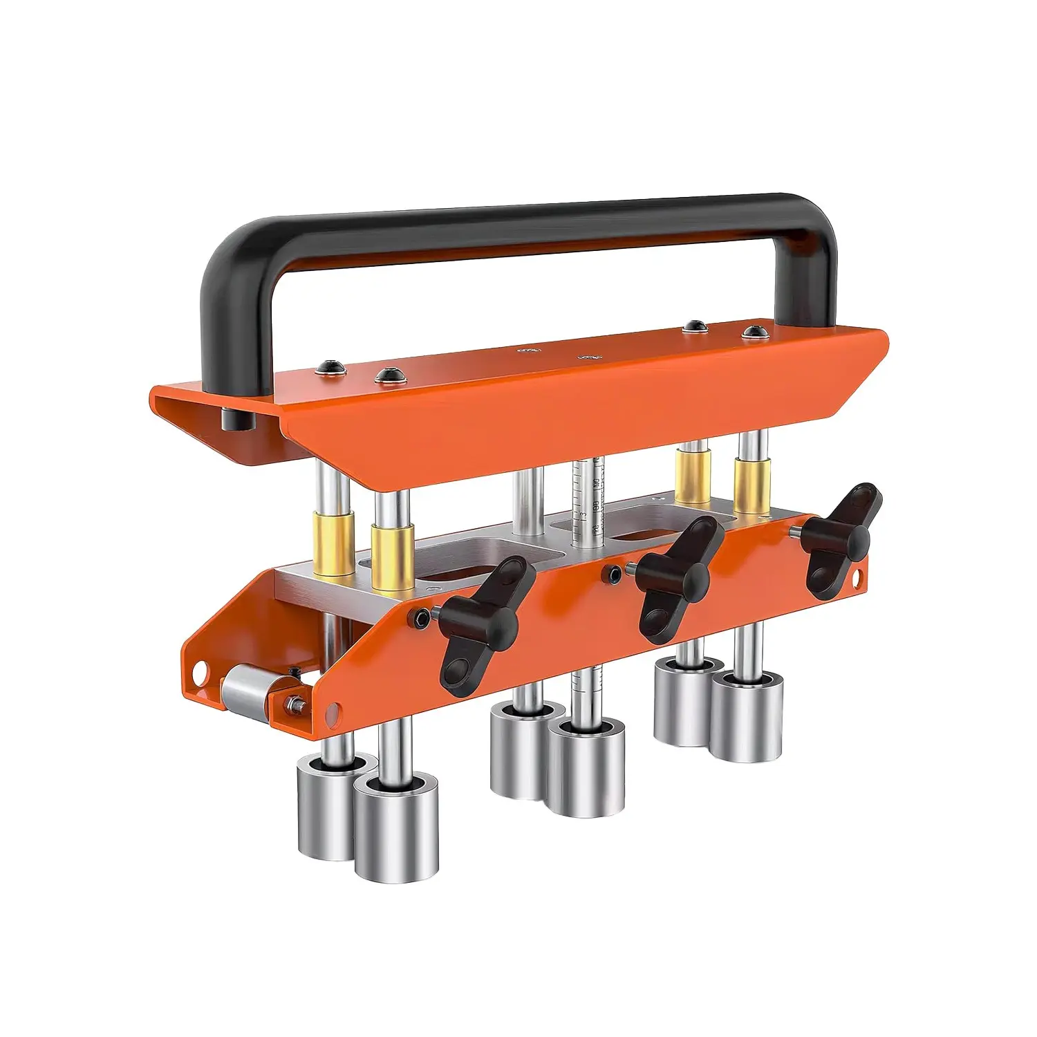 Efficient Manual Sheet Metal Bending Tool, Anti-Deformation Roll Axis, Easy Operation, Durable Alloy Steel Body, Single Person Use, Enhances Efficiency and Safety