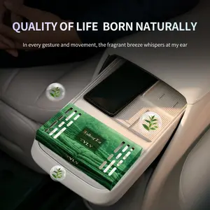 Large Capacity Home/car Air Freshener Brick, Long-Lasting Scent, Hidden Design, Odor Eliminator, Suitable for Home and Car, Fresh Flower Tea Aroma