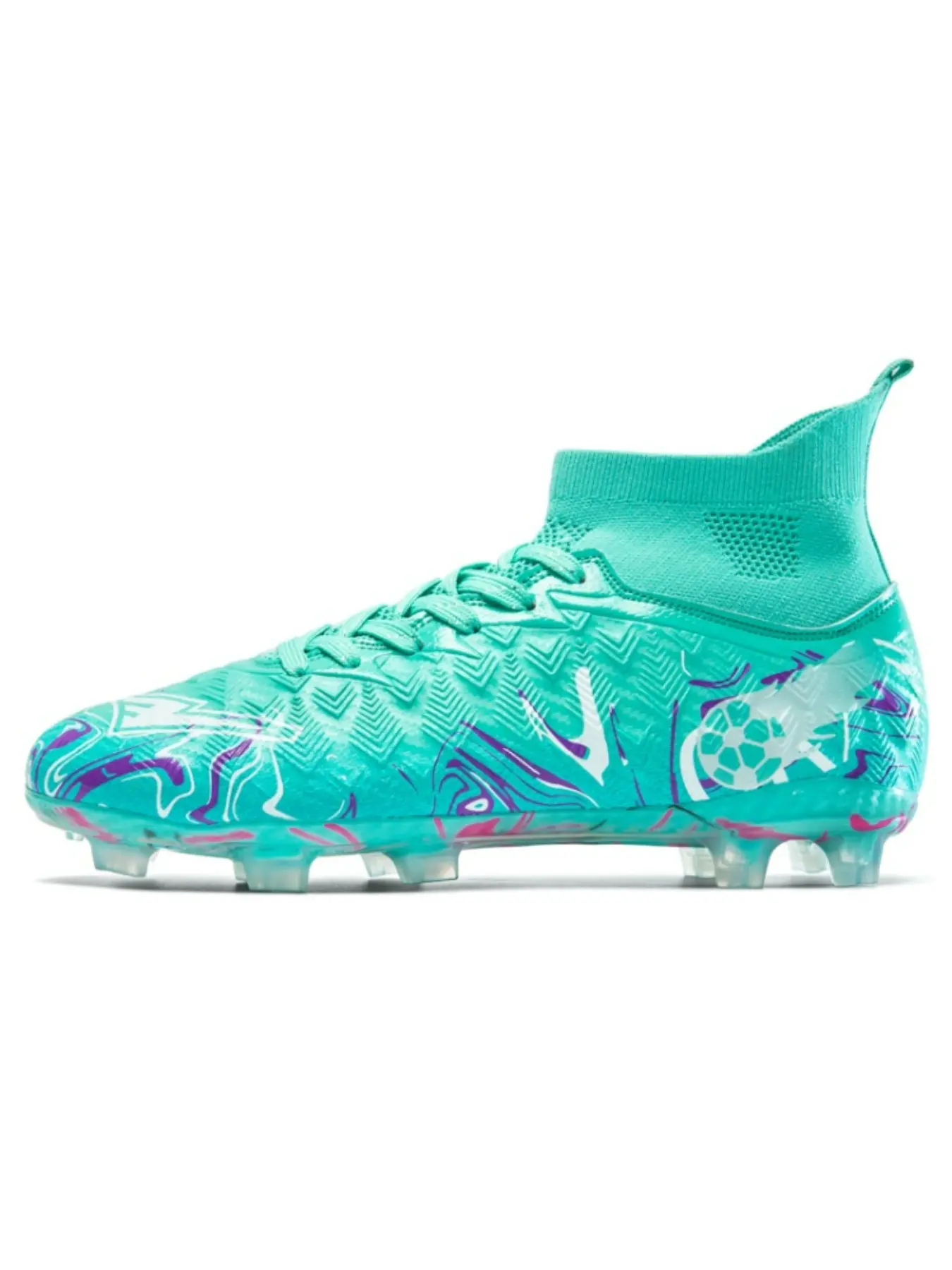 High-Quality Unisex Soccer Shoes, Original Ag Fg Grass Training Sneakers, Comfortable Neutral Design, Boost Sports Performance